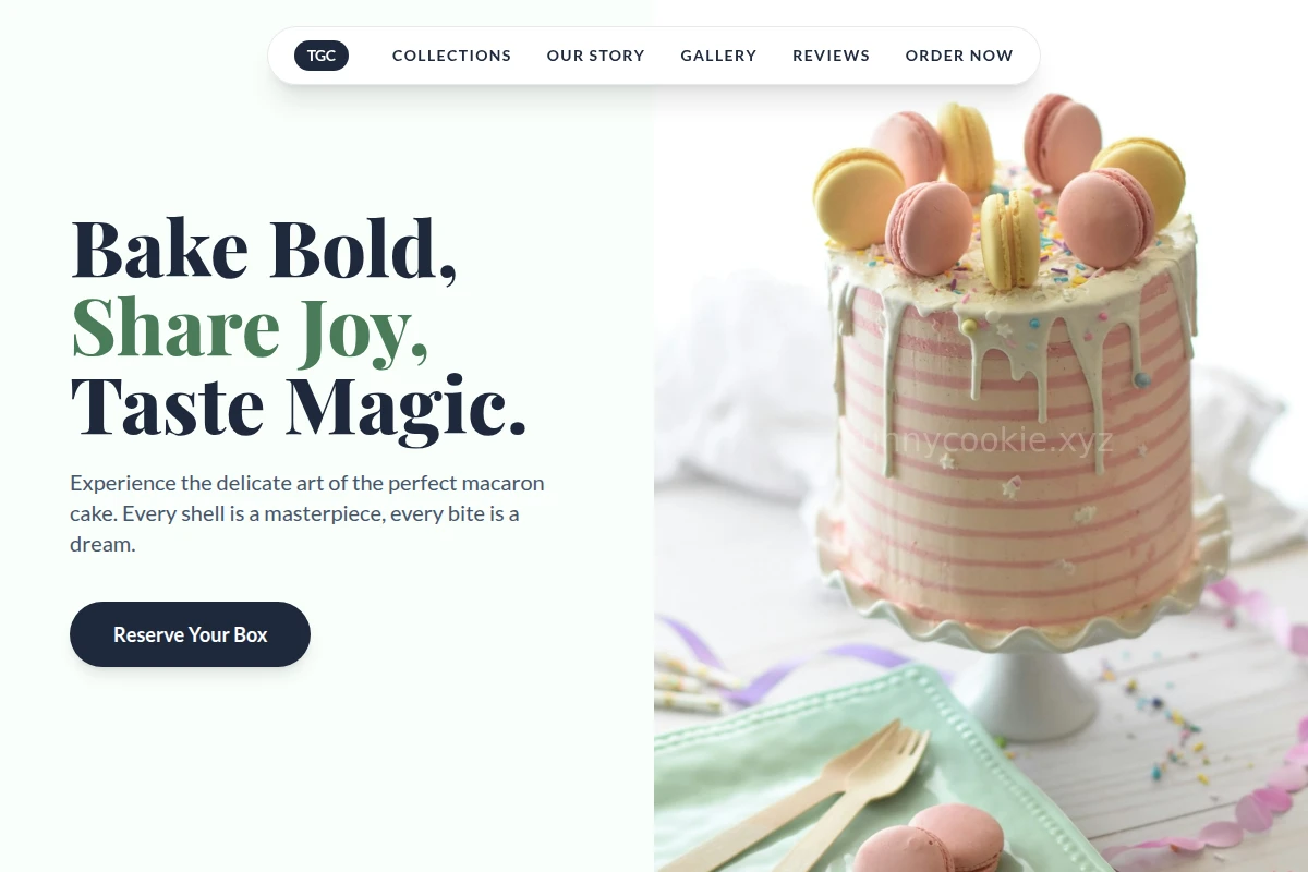 Macaron Cakes