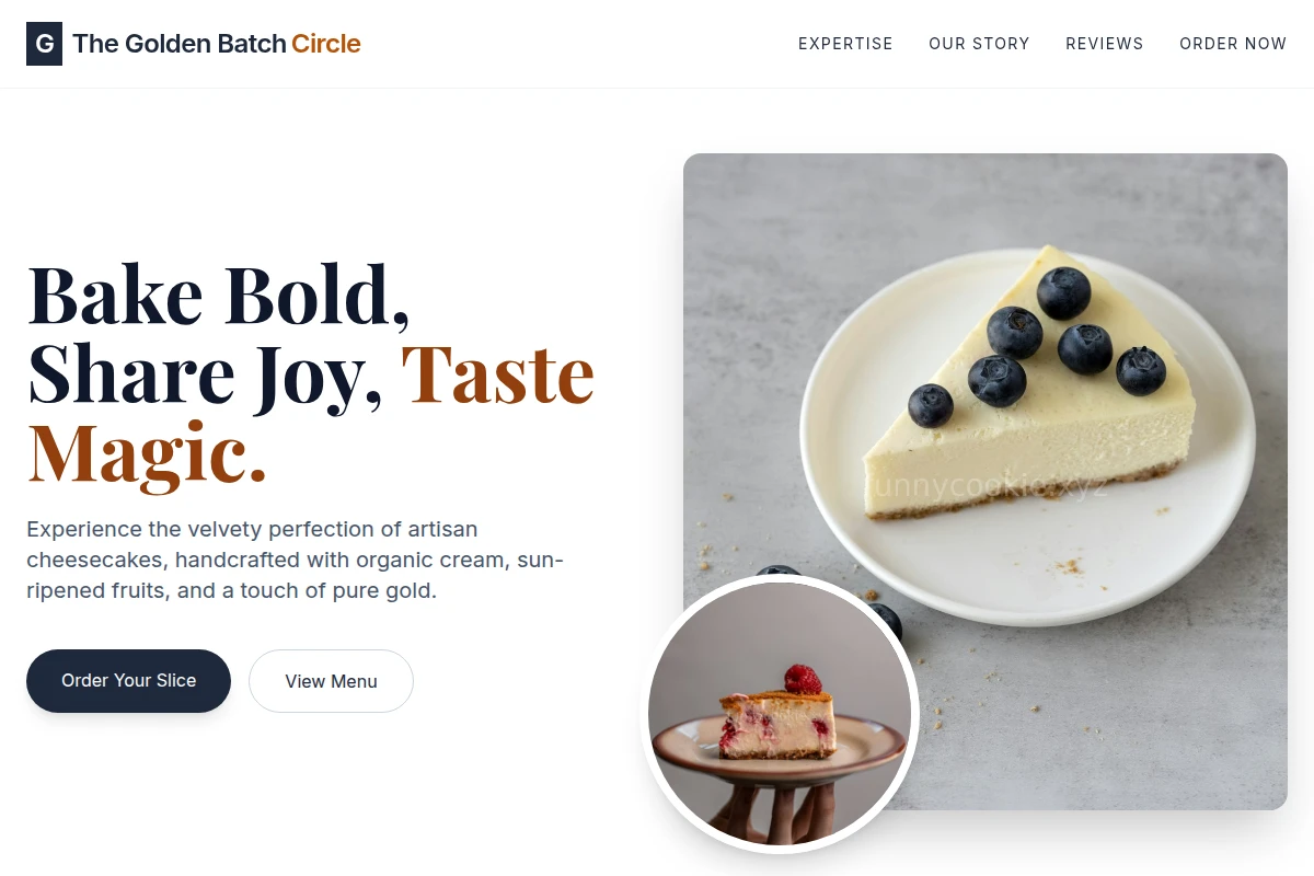 Gourmet Cheesecake