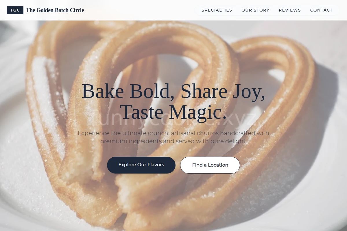 Bakeware Churros