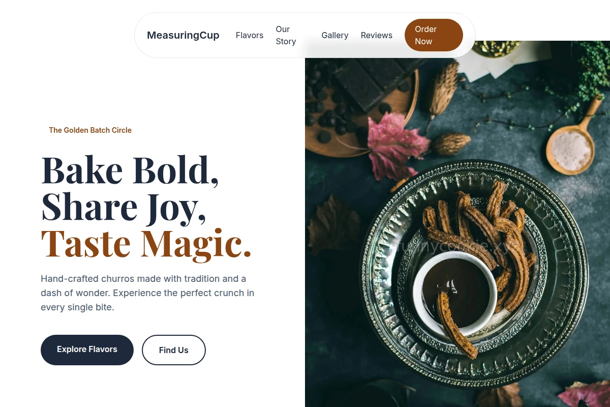 MeasuringCup Churros