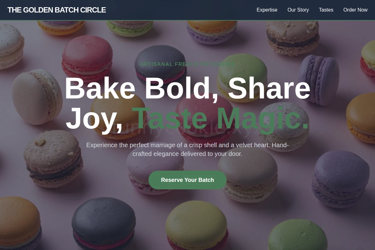 Batch Macarons