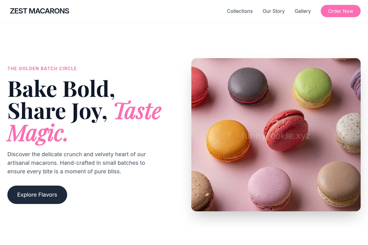 Zest Macarons