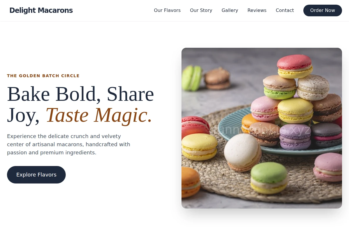 Delight Macarons