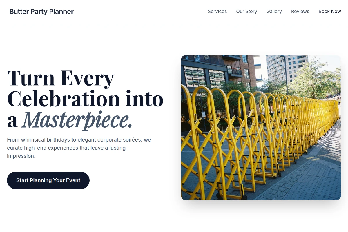 Butter Party Planner