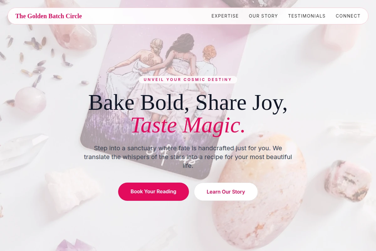 Fondant Psychic Fortune Telling Parlor
